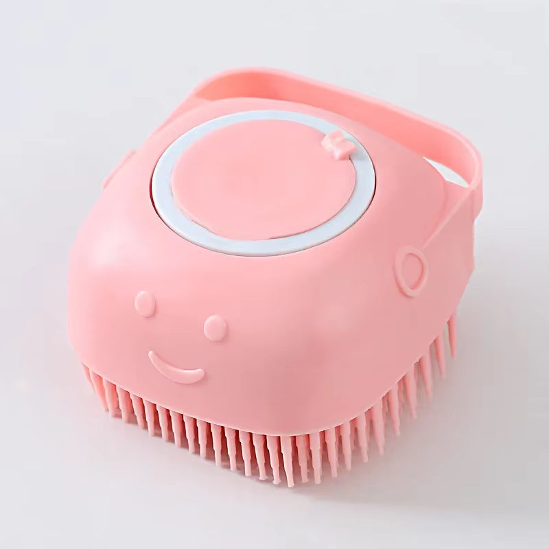 Pet Accessories for Dogs Shampoo Massager Brush Bathroom Puppy Cat Massage Comb Grooming Shower Brush for Bathing Soft Brushes