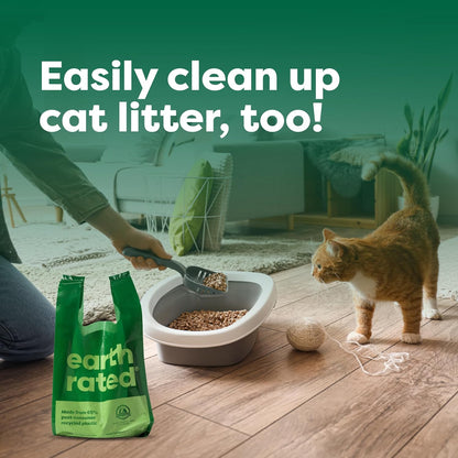 Dog Poo Bags with Handles Value Pack, Easy Tie and Guaranteed Leakproof, Lavender, 600 Handle Bags