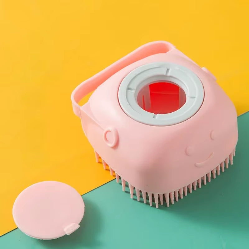Pet Accessories for Dogs Shampoo Massager Brush Bathroom Puppy Cat Massage Comb Grooming Shower Brush for Bathing Soft Brushes